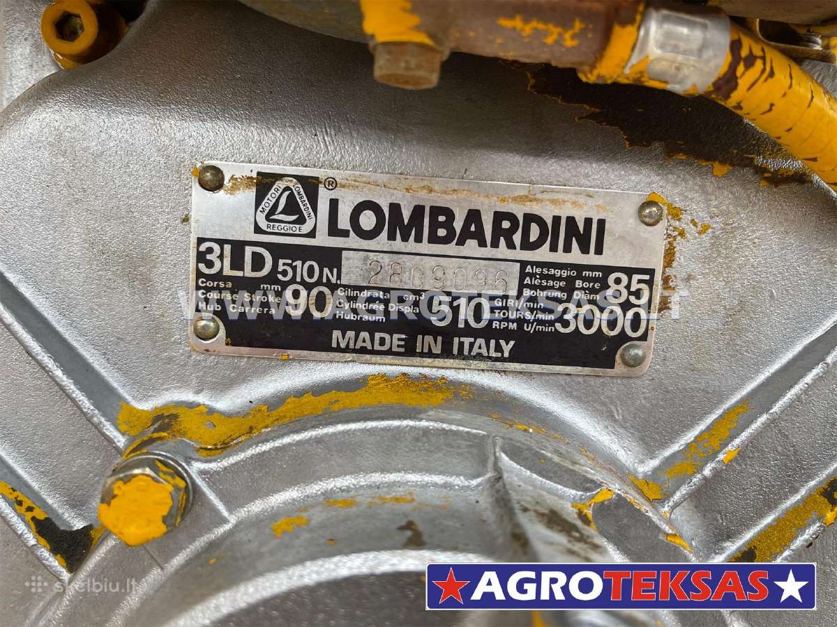 Betono maišyklė Atlas 441 su Lombardini varikliu - nuotraukos Nr. 3