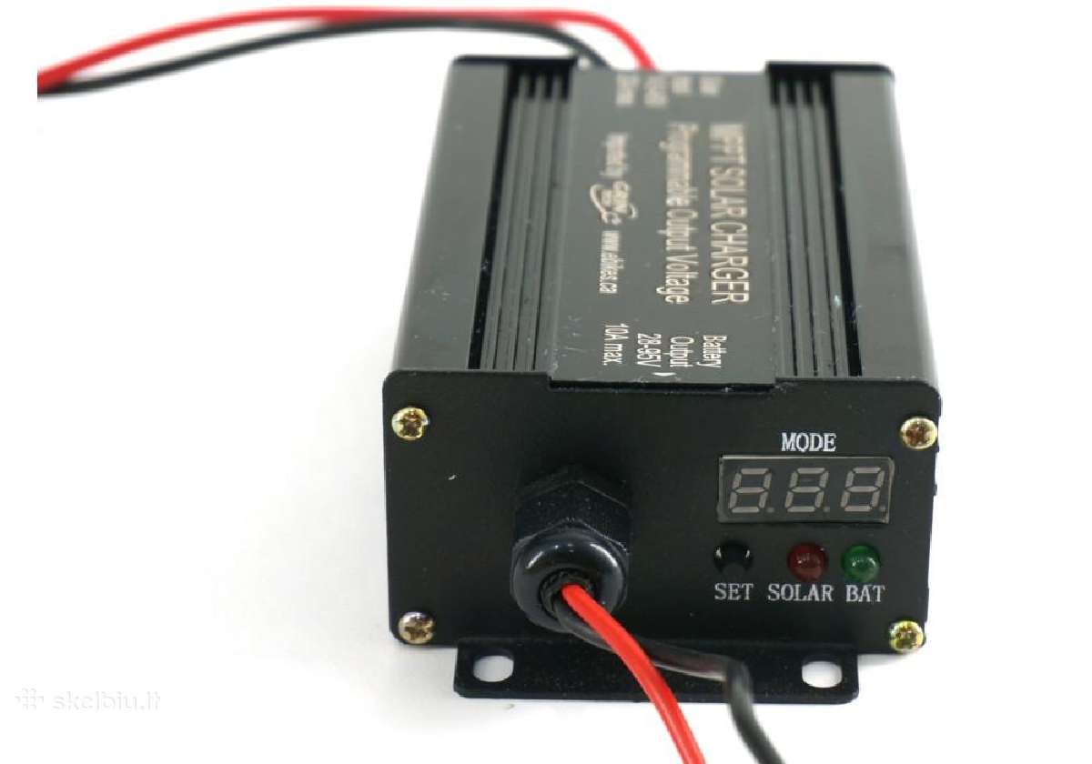 Elektrinio motorolerio saulės baterijos ant stogo - nuotraukos Nr. 8