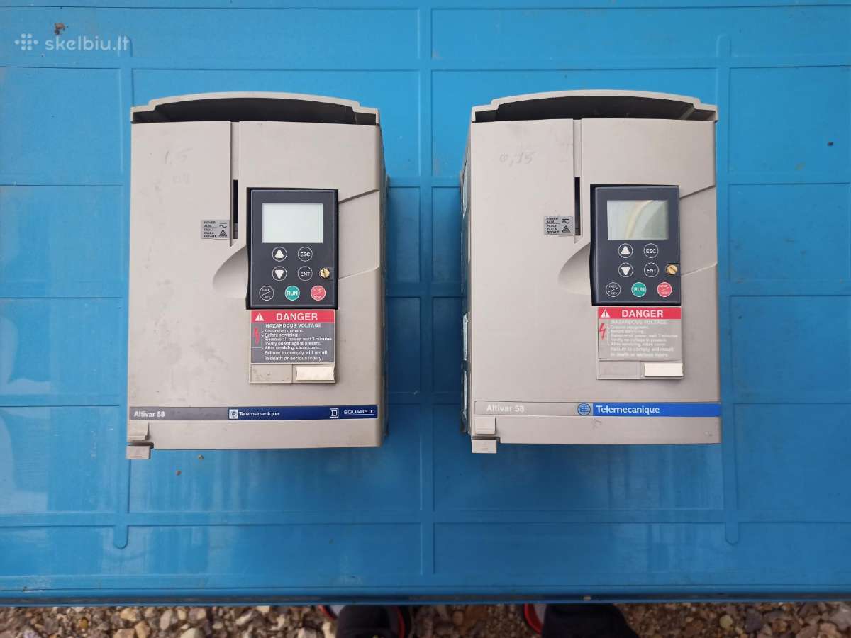 Daznio keitikliai 0.75kw ir 1.5kw