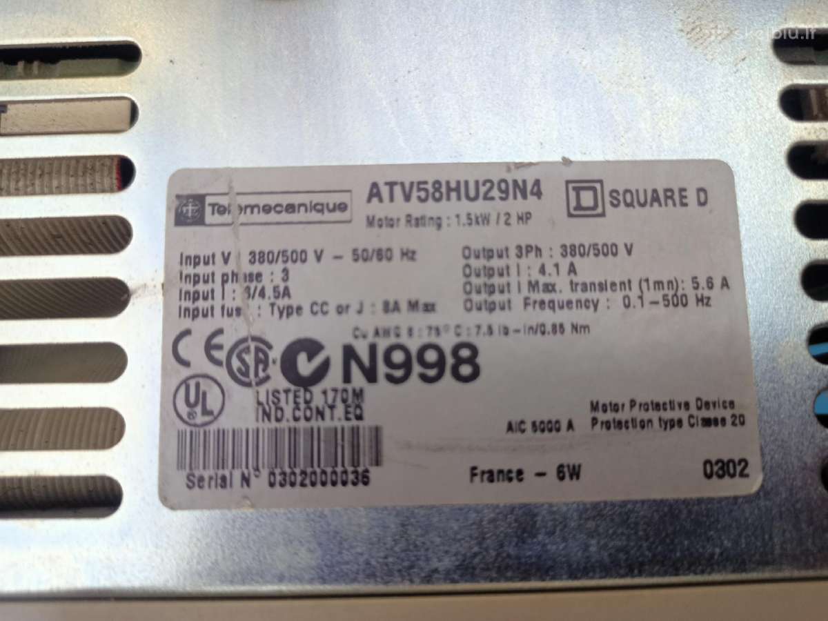 Daznio keitikliai 0.75kw ir 1.5kw - nuotraukos Nr. 4
