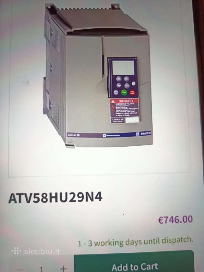 Daznio keitikliai 0.75kw ir 1.5kw - nuotraukos Nr. 5