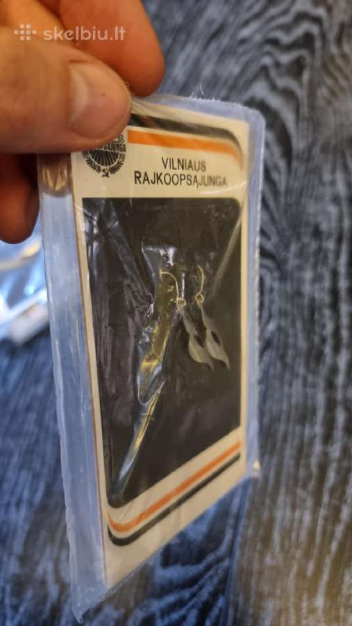 Lietuviski Retro Auskarai - nuotraukos Nr. 3