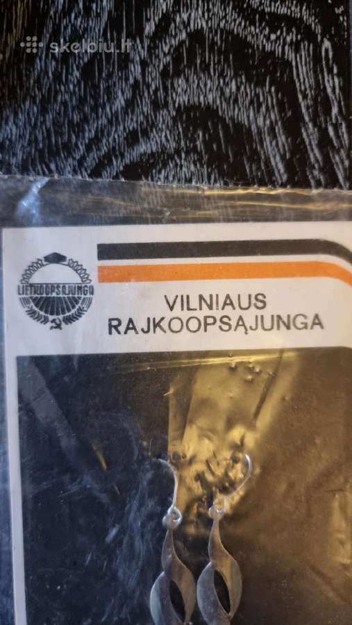 Lietuviski Retro Auskarai - nuotraukos Nr. 6
