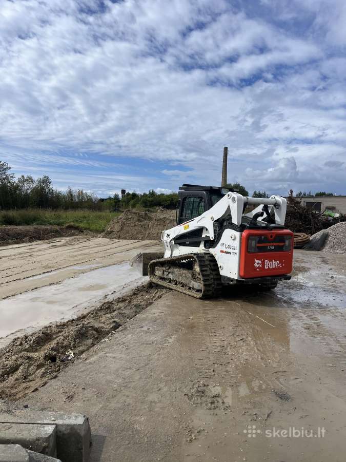 Bobcat T770paslaugos Misko freza zoles mulciavimas - nuotraukos Nr. 13
