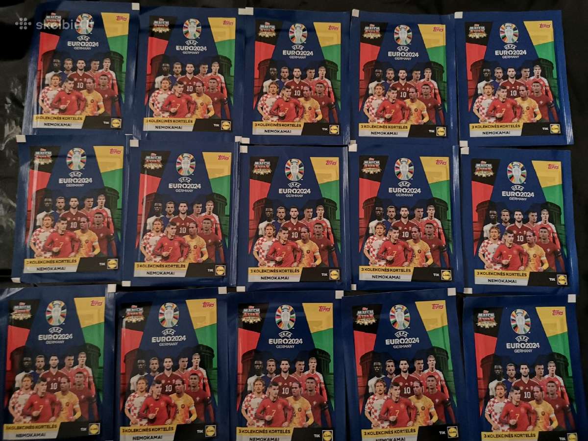 Lidl Uefa Euro 2024 kortelės - nuotraukos Nr. 3