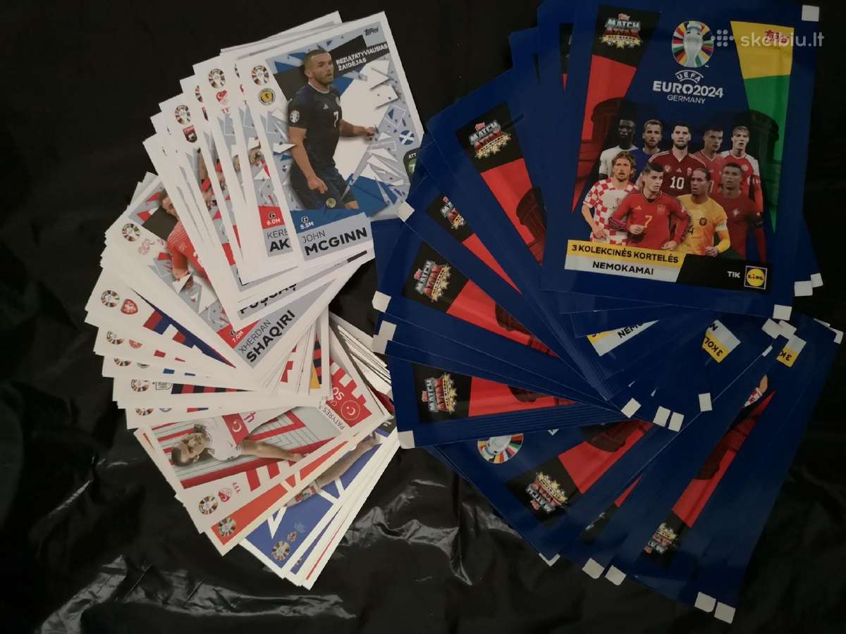 Lidl Uefa Euro 2024 kortelės - nuotraukos Nr. 4