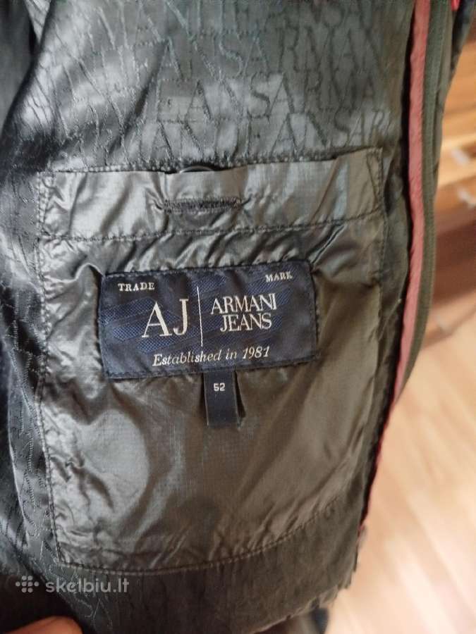 Armani Jeans originali rudeniui - nuotraukos Nr. 3