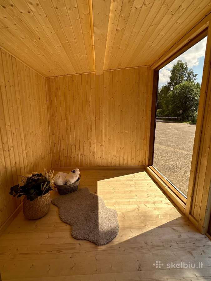 Karkasinė pirtis. Pirtis "Moderno" - nuotraukos Nr. 9