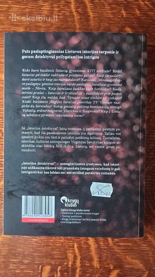 Parduodu knyga"istorijos Detektyvai" - nuotraukos Nr. 2
