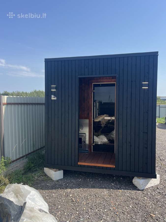 Akcija ispardavimas Pirtis sauna 2,5x3,10