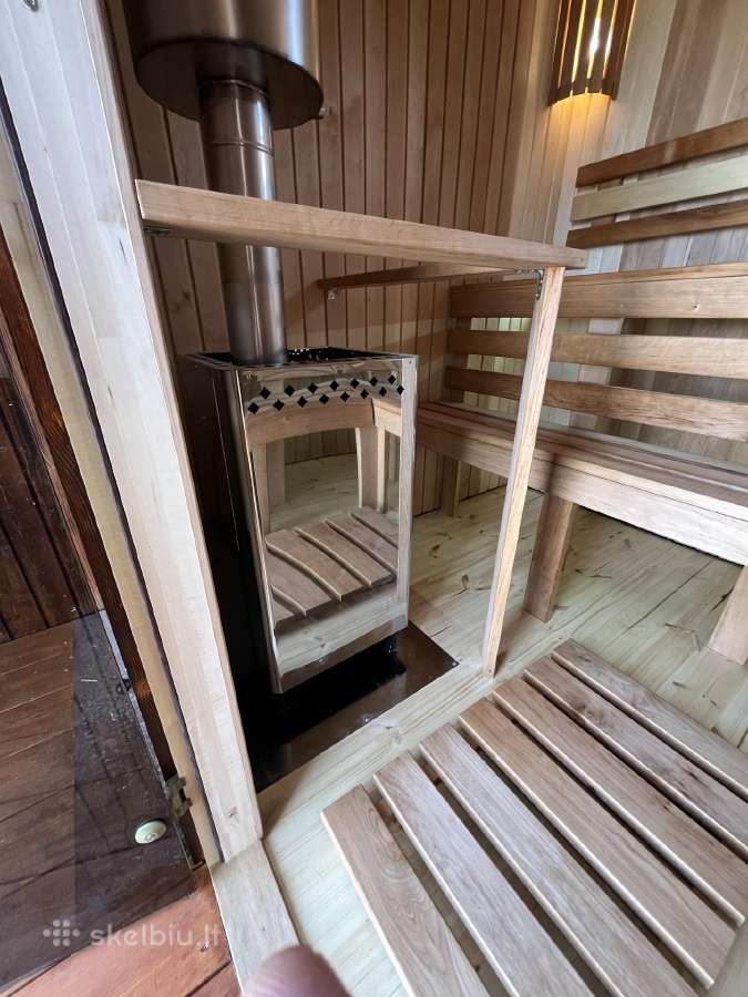 Akcija ispardavimas Pirtis sauna 2,5x3,10 - nuotraukos Nr. 21