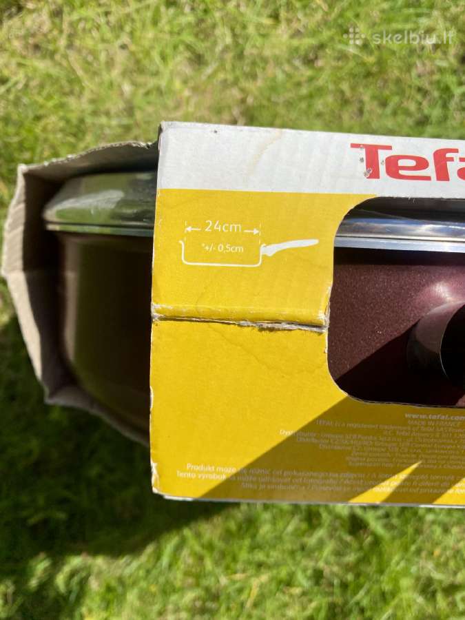 Nauja Tefal 24 cm keptuvė su dangčiu - nuotraukos Nr. 4