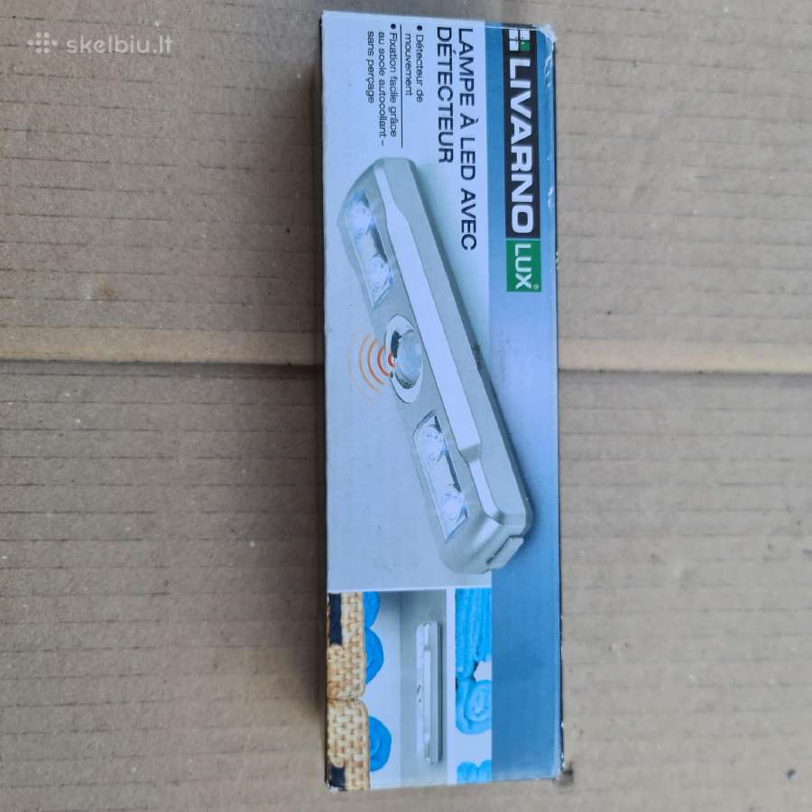 LED sviestuvas su foto elementu