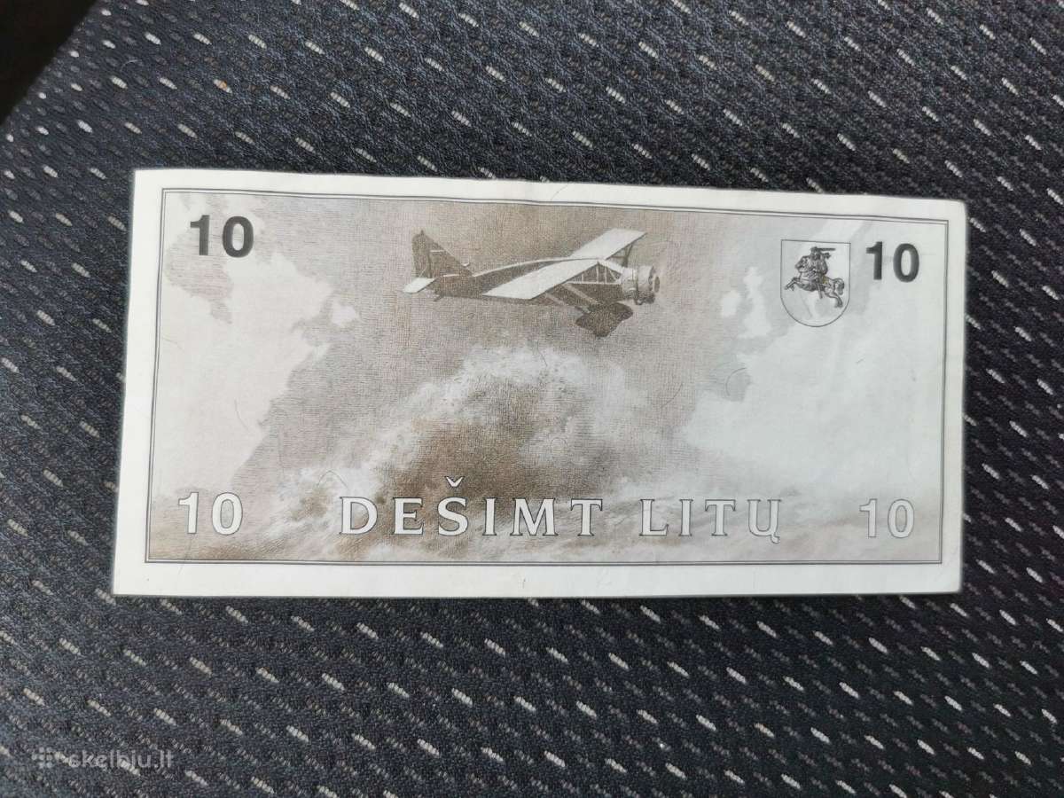 10 litų 1991 metų - nuotraukos Nr. 3