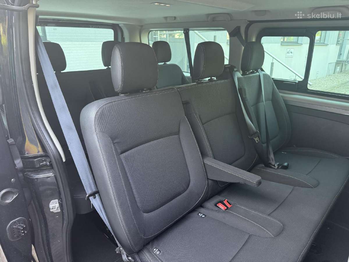 Keleivinis mikroautobusas Renault trafic automatas - nuotraukos Nr. 22