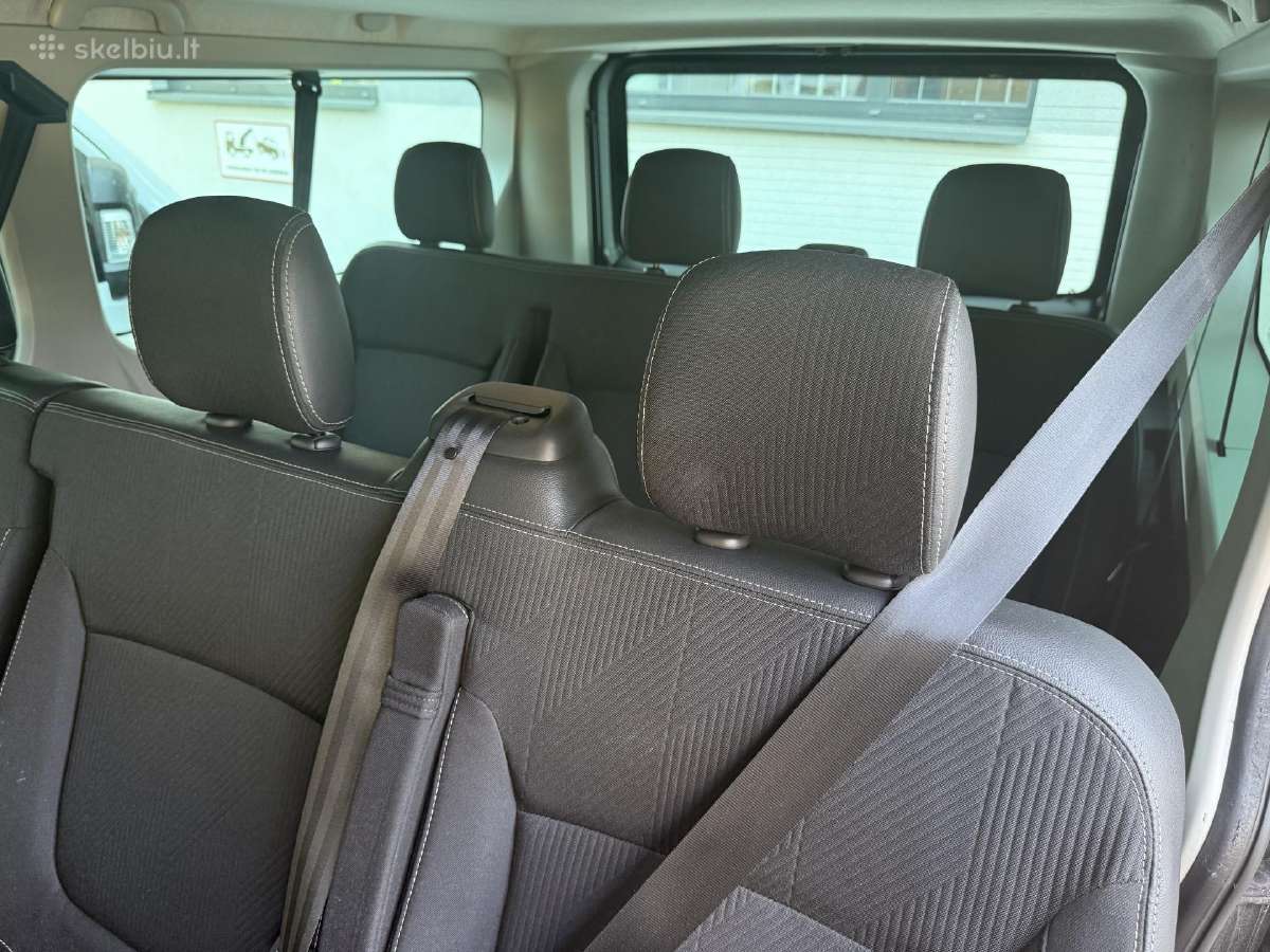 Keleivinis mikroautobusas Renault trafic automatas - nuotraukos Nr. 32