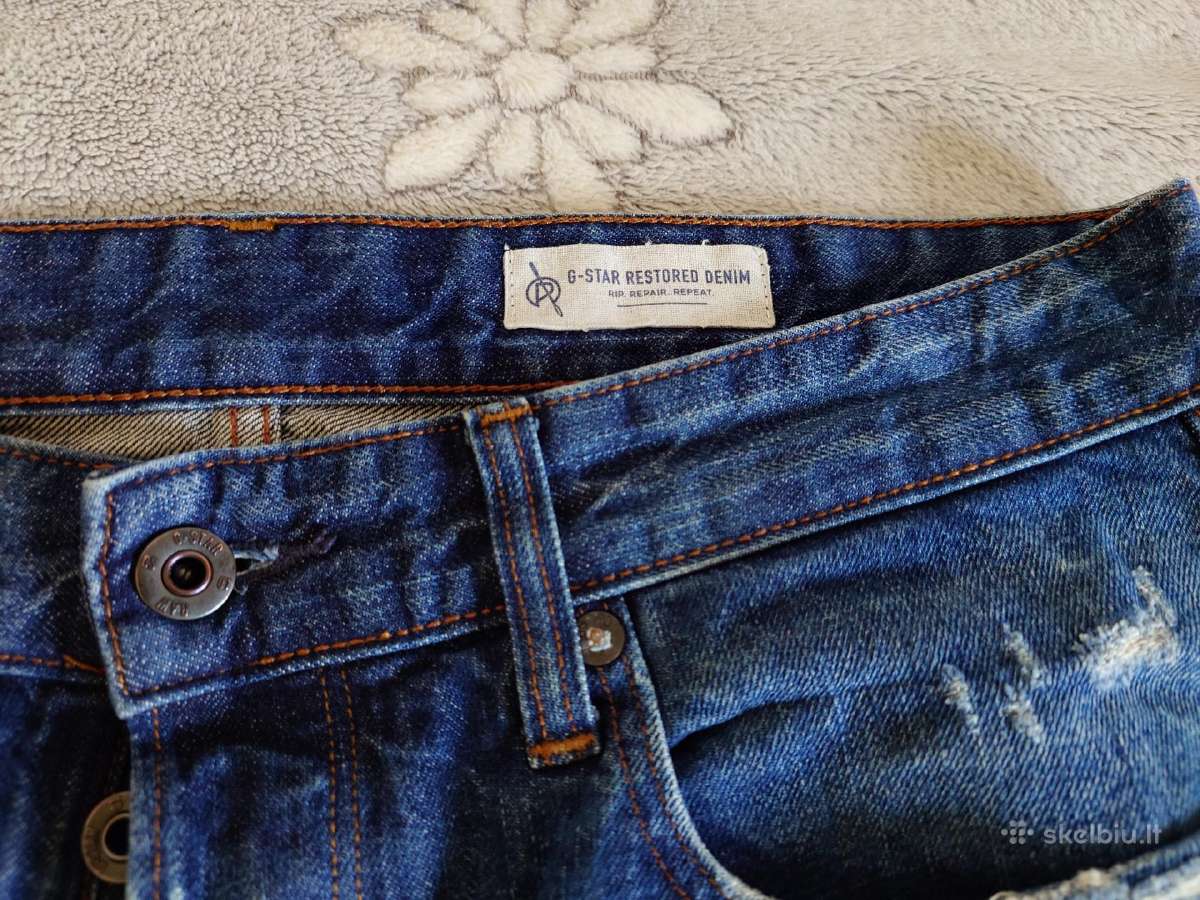 Vyriški džinsai G-star Raw. - nuotraukos Nr. 4