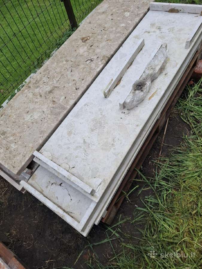 Marmuras. Marmuro/akmens gabalai.židinio padas - nuotraukos Nr. 2