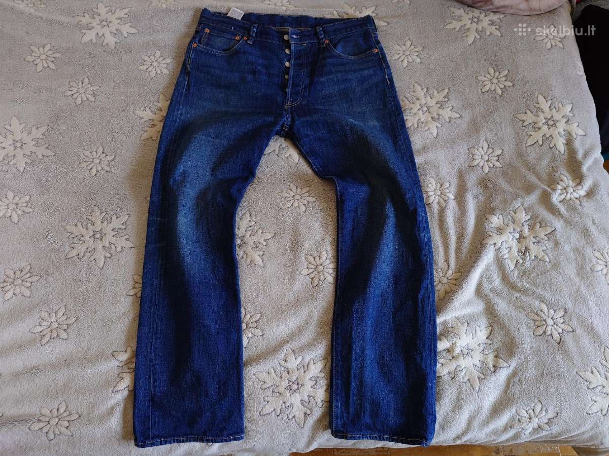 Vyriški džinsai levis premium 501.