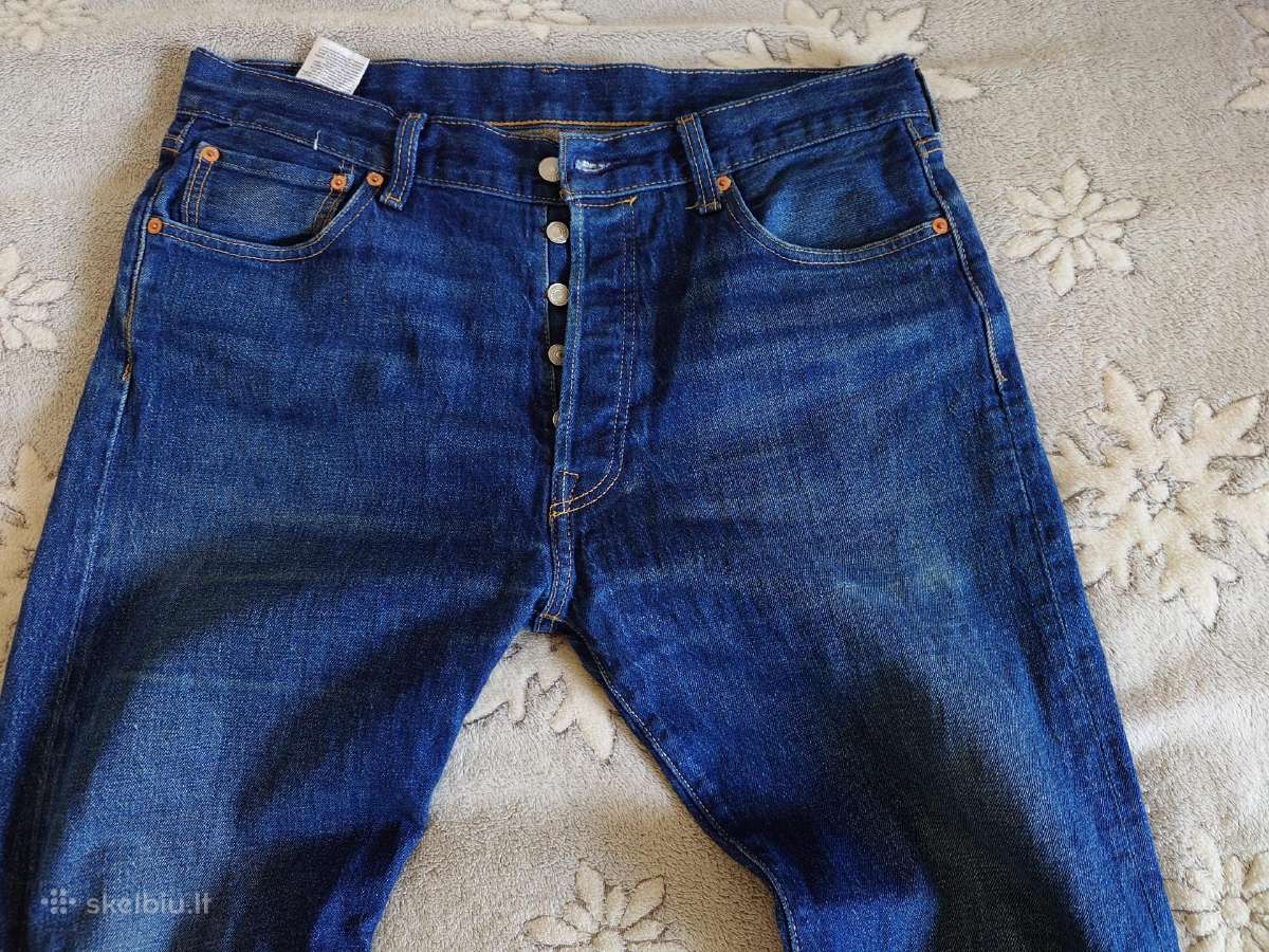 Vyriški džinsai levis premium 501. - nuotraukos Nr. 3