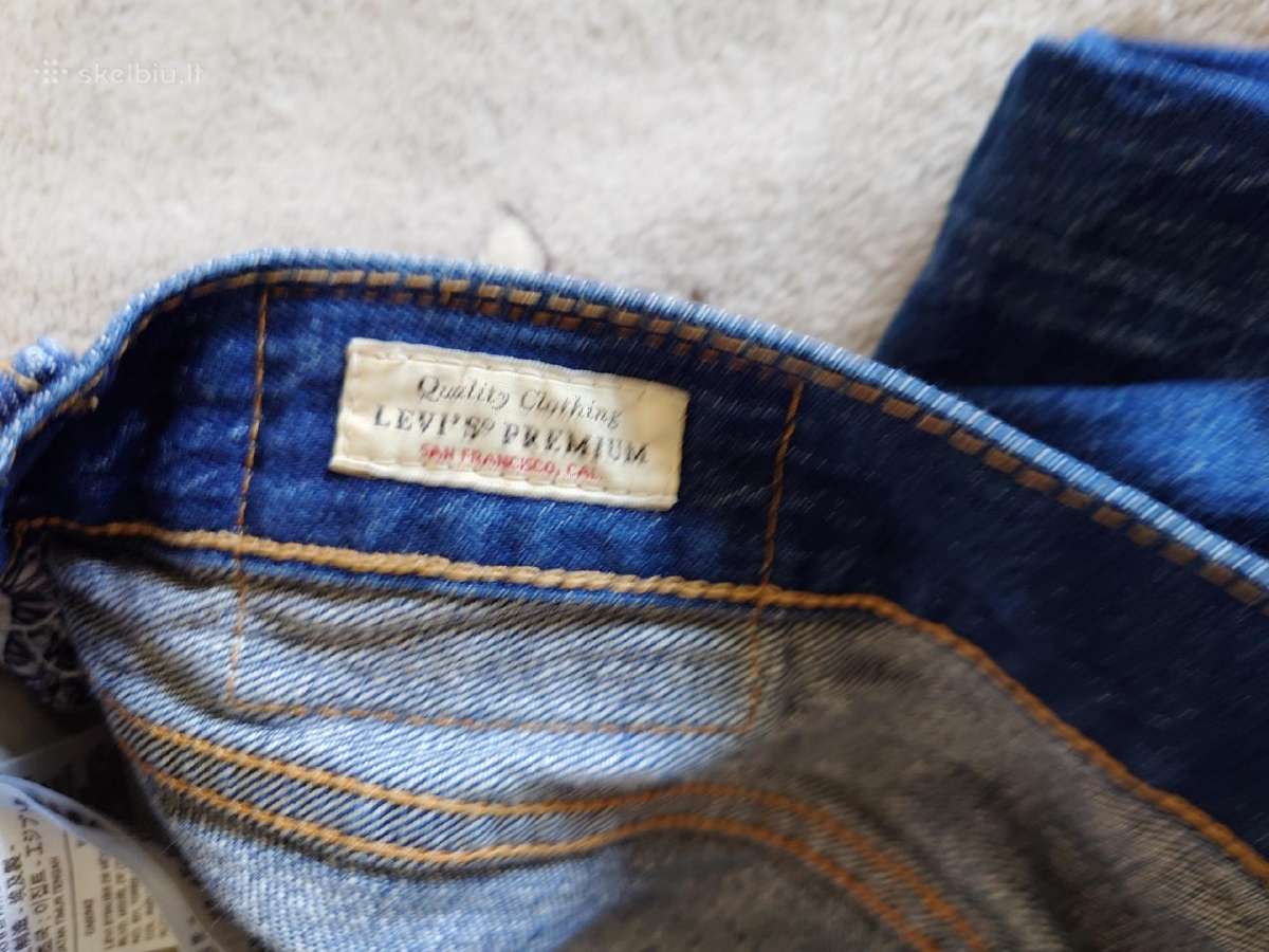 Vyriški džinsai levis premium 501. - nuotraukos Nr. 8