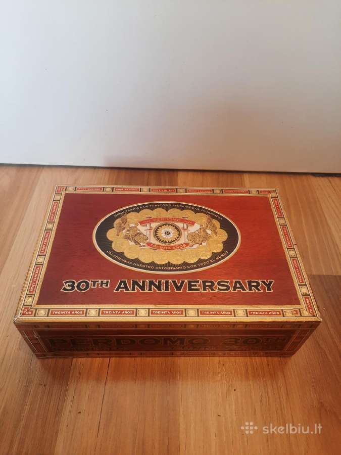 93. Cigarų dėžė Perdomo 30th Anniversary