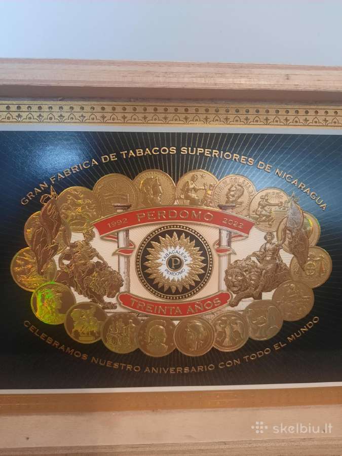 93. Cigarų dėžė Perdomo 30th Anniversary - nuotraukos Nr. 3