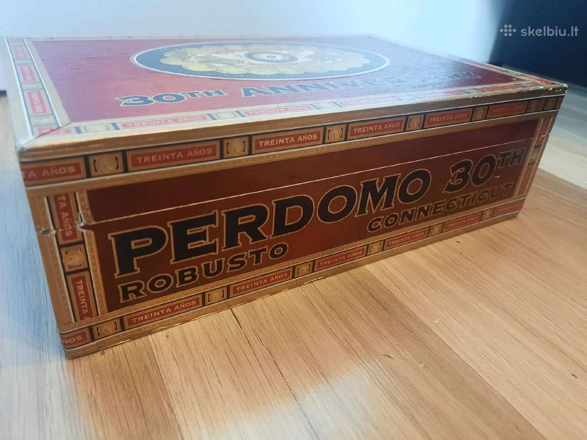 93. Cigarų dėžė Perdomo 30th Anniversary - nuotraukos Nr. 5
