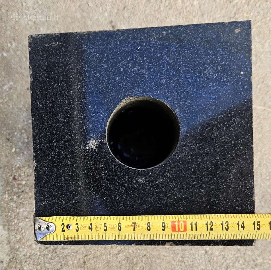 Vaza iš granito 15x15x29cm - nuotraukos Nr. 3