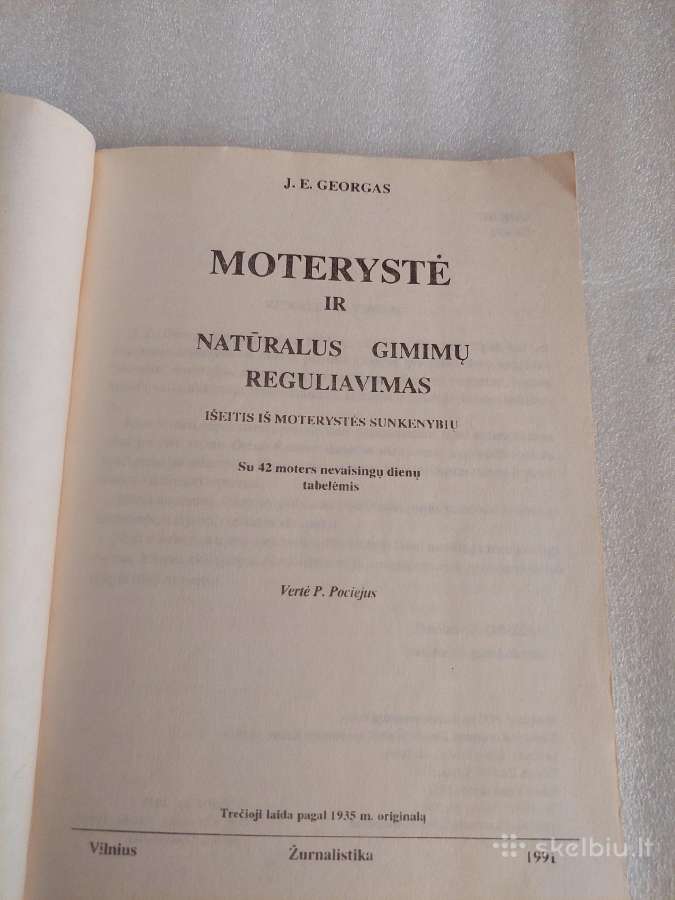 Moterystė ir natūralus gimimų reguliavimas - nuotraukos Nr. 2