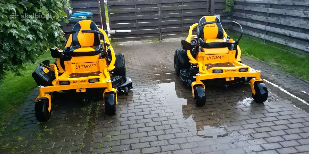 Cub Cadet Xz5 Kawa V2 23hp kaip nauji