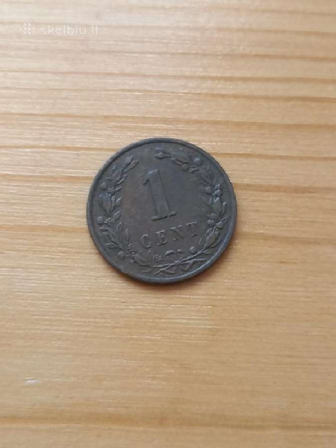 Nyderlandai 1892 1 centas