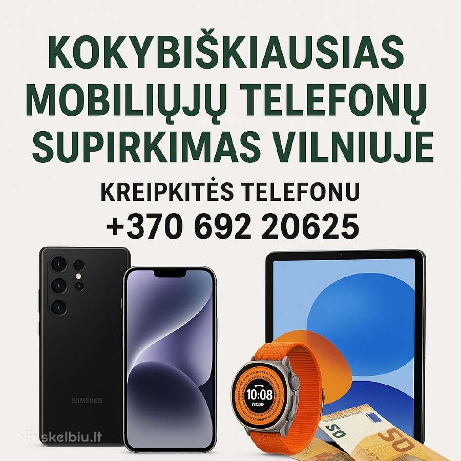 Kokybiškiausias telefonų supirkimas Vilniuje - nuotraukos Nr. 3