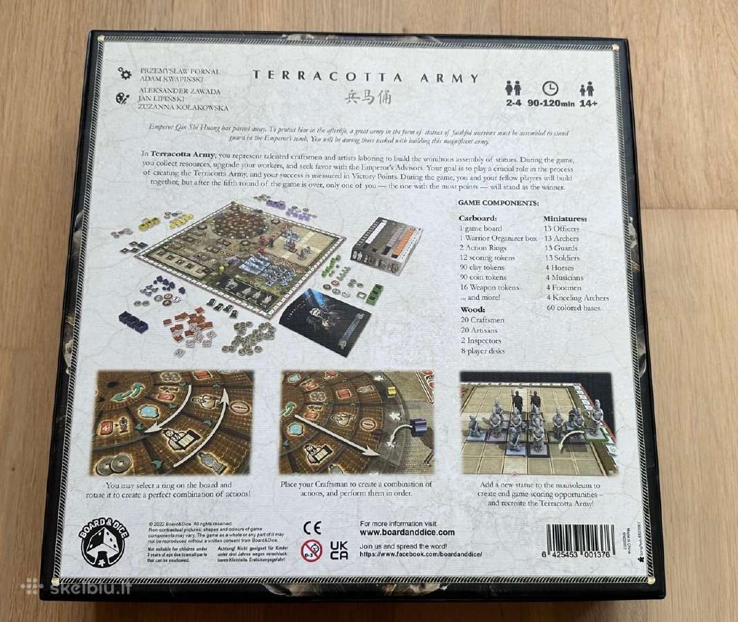 Terracotta Army Stalo Žaidimas - nuotraukos Nr. 2