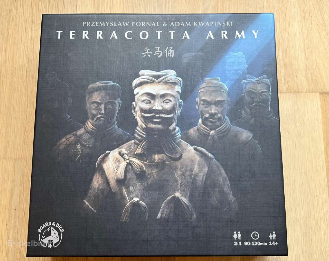 Terracotta Army Stalo Žaidimas