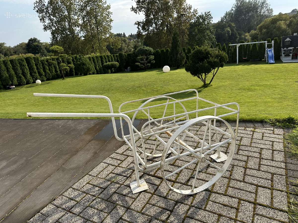 Dekoratyvinis lauko vežimėlis - nuotraukos Nr. 2