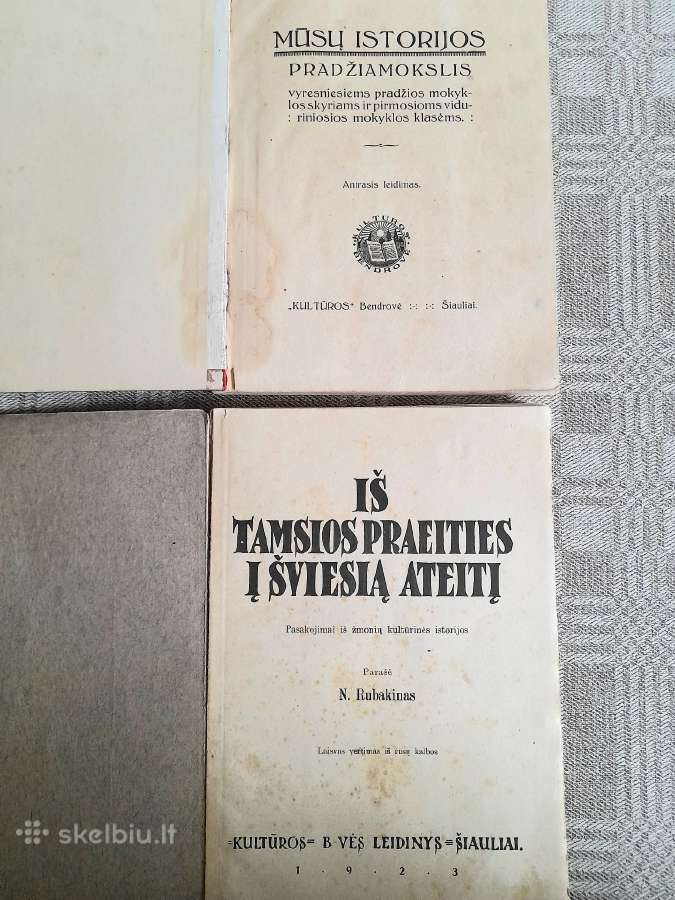 Prieškario knygos 1922-1936m. - nuotraukos Nr. 12