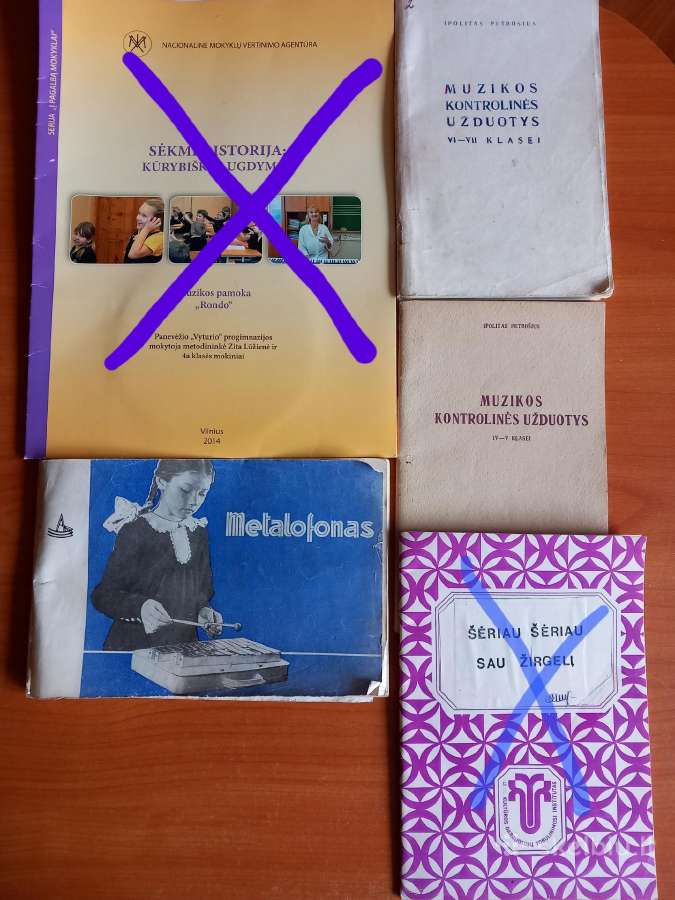Muzikinė literatūra vadovėliai knygos - nuotraukos Nr. 9