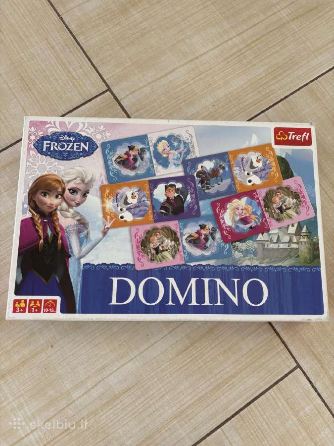 Dėlionės ir domino mergaitei nuo 3m. - nuotraukos Nr. 4