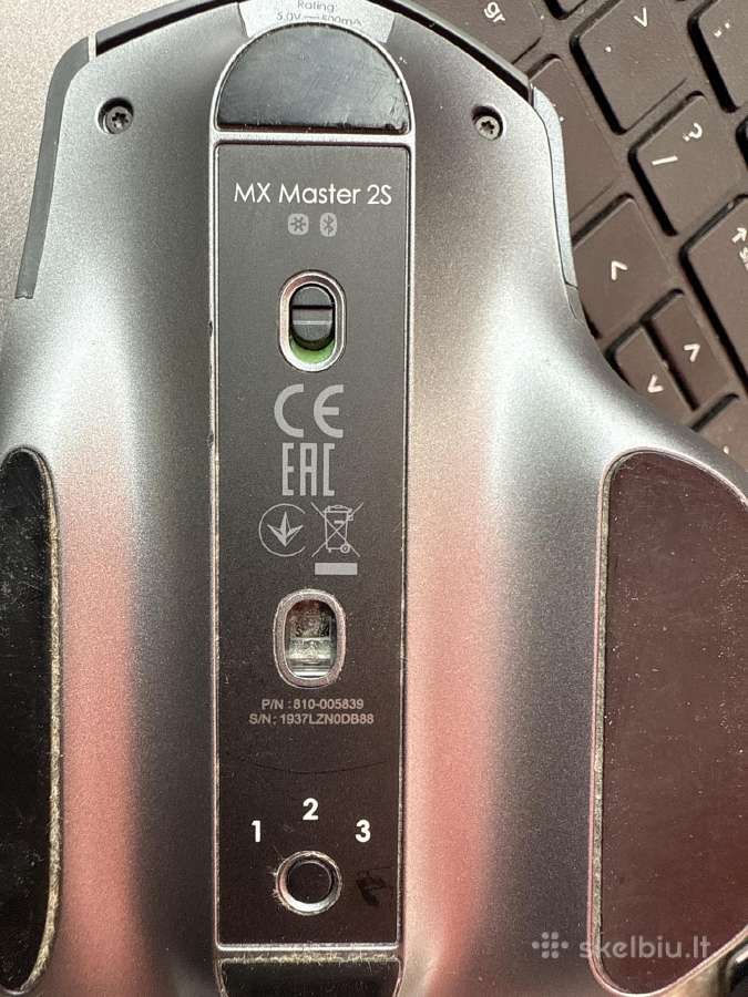 Belaidė pelė Logitech Mx Master 2s - nuotraukos Nr. 2