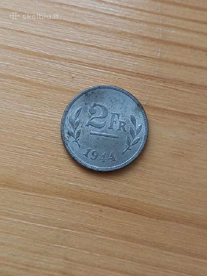 Belgija 1944 2 frankai
