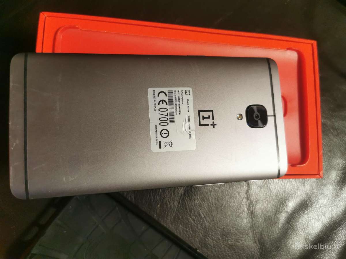 One Plus 3t telefonas - nuotraukos Nr. 3