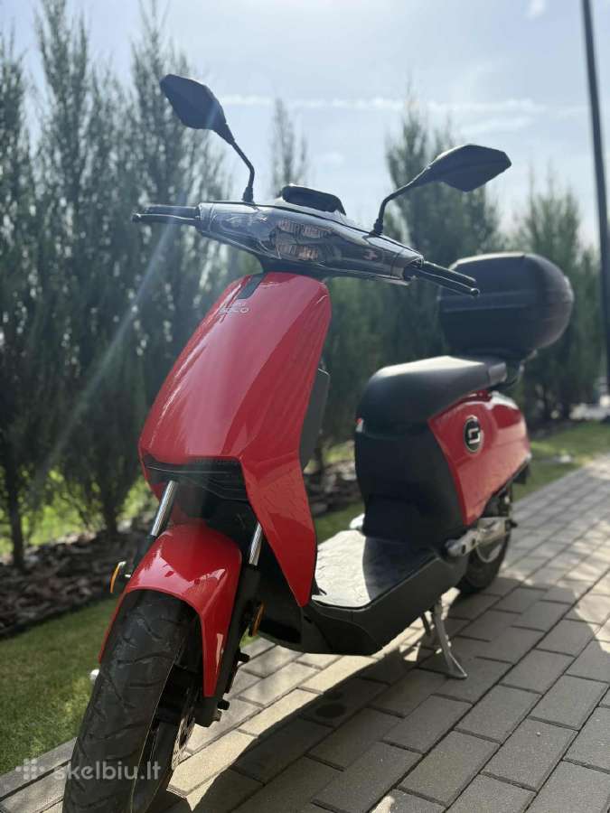 Super Soco elektrinis motoroleris