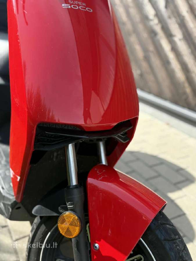 Super Soco elektrinis motoroleris - nuotraukos Nr. 5