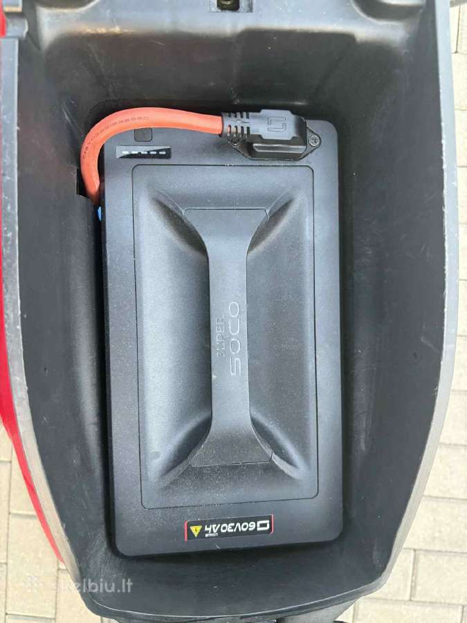Super Soco elektrinis motoroleris - nuotraukos Nr. 7