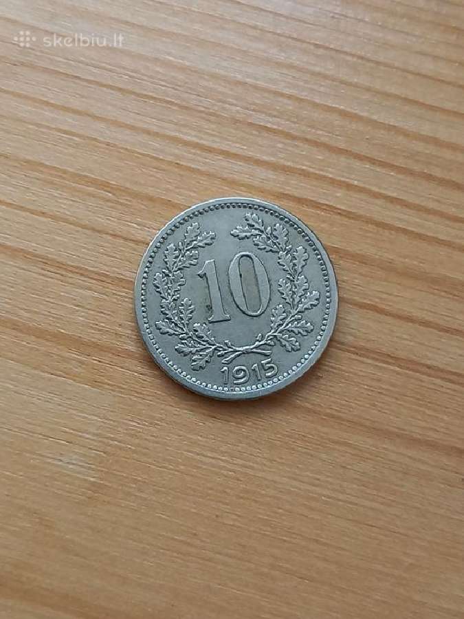 Austrija 1915 10 heleriu