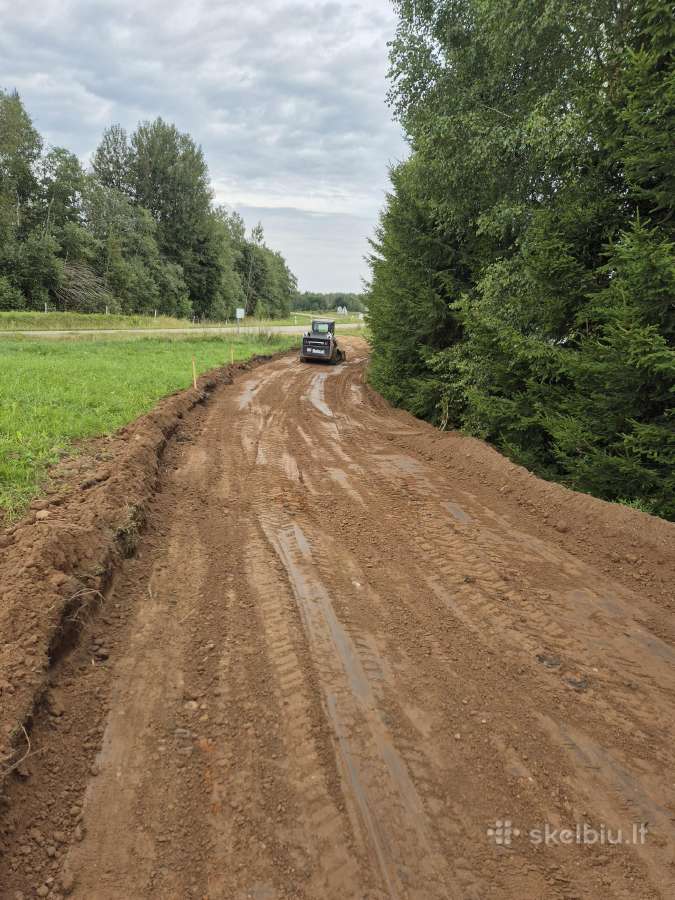 Bobcat ,visi zemes darbai. - nuotraukos Nr. 21