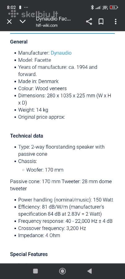 Aukštos klasės akustika Dynaudio Heco T+a Alr Cant - nuotraukos Nr. 18