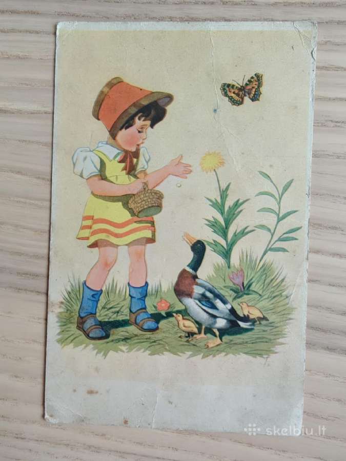 Šv. Velykų atvirukas 1944