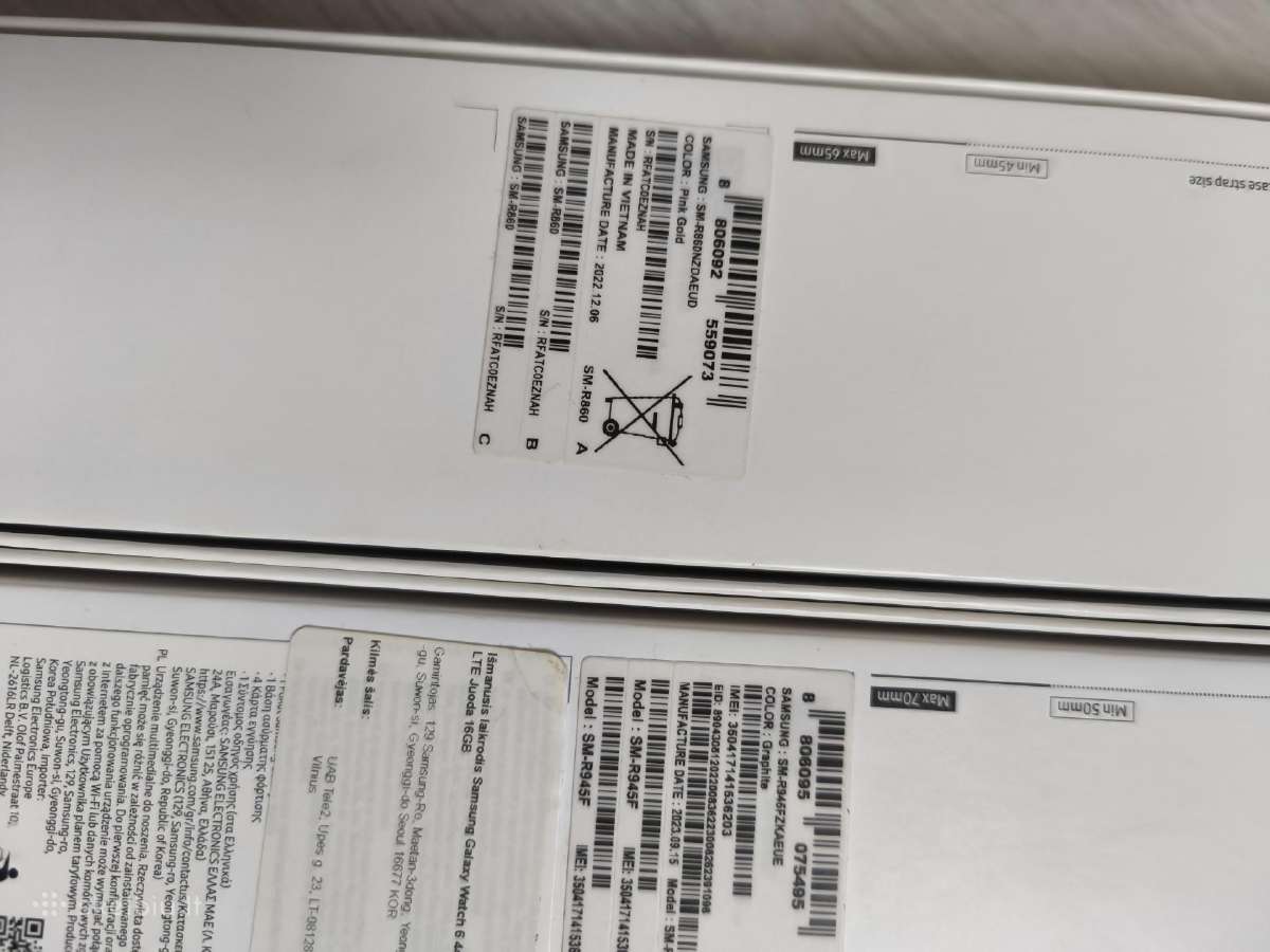 Samsung galaxy watch 4 ir6 - nuotraukos Nr. 5
